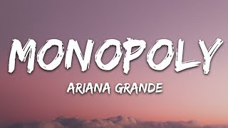 Ariana Grande and Victoria Monét - MONOPOLY (Lyrics)