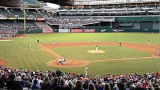 Chris Iannetta at bat, Los Angeles Angels at Oakland Athletics