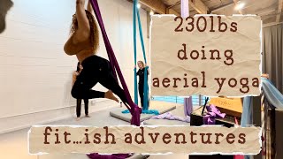 fit-ish adventures- AERIAL YOGA
