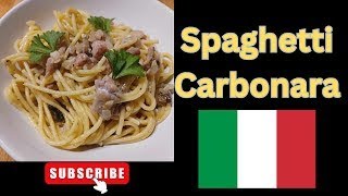 Spaghetti Carbonara Recipe | Creamy Italian Pasta Perfection