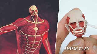 Sculpting Colossal Titan Bertholdt | Attack On Titan | Shingeki No Kyojin | 進撃の巨人