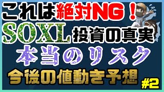 【驚愕】SOXL投資でこれは絶対NG！最終価格予想と今後の値動き予想！#2