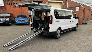 Renault Trafic - Rear WC Access Via Channel Ramps