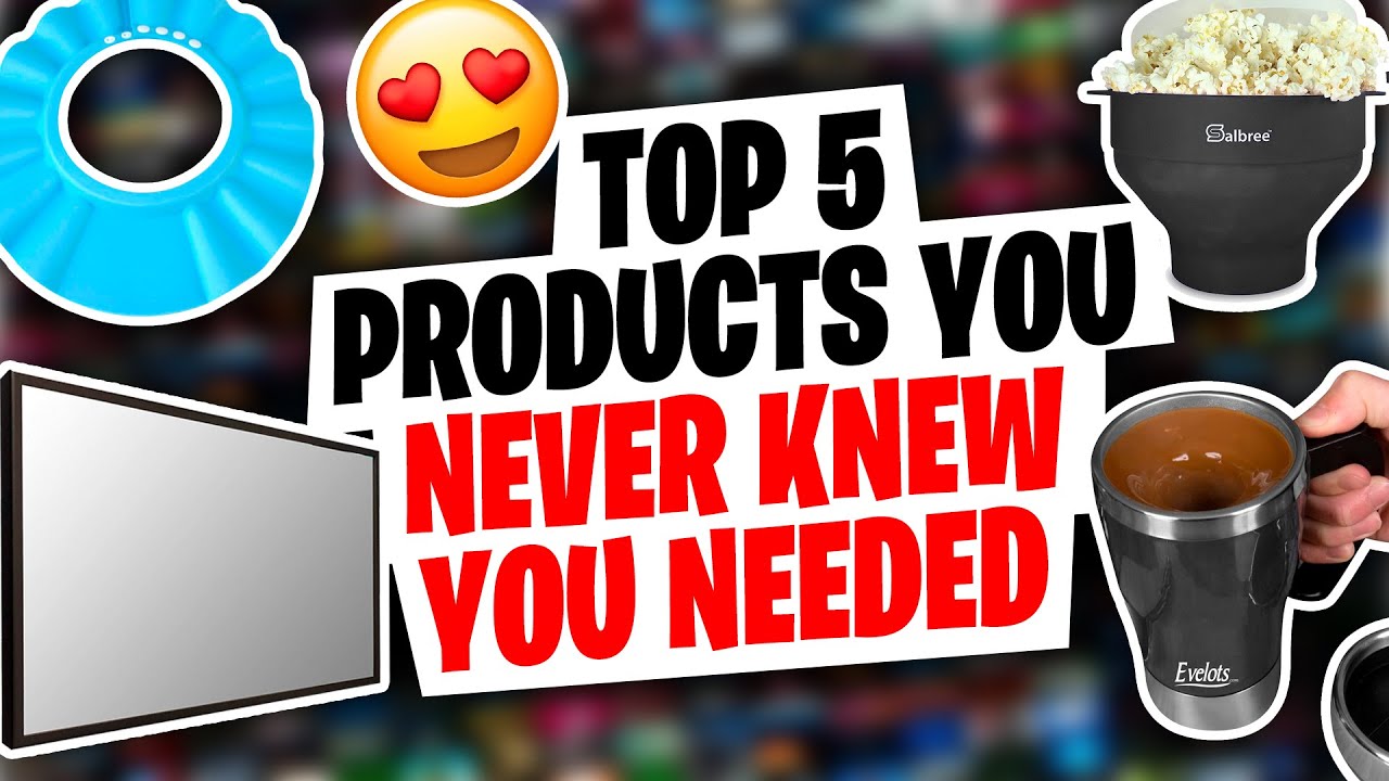 5 PRODUCTS YOU NEVER KNEW YOU NEEDED & WANTED - YouTube