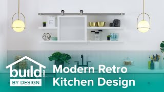 Modern Retro Kitchen Design - Build by Design