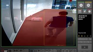 Mainconsole IVS Abandoned Object Detection