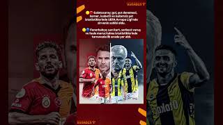 Galatasaray ve Fenerbahçe’nin Avrupa Liginin Zirvesinde Olduğu İstatistikler #galatasarayhaberleri