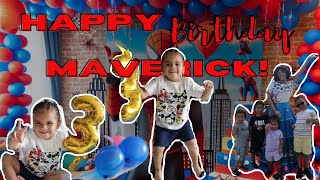 MAVERICK’S 3RD BIRTHDAY SURPRISE🥳 PT1