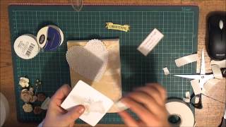 Christening Canvas Keepsake: Process