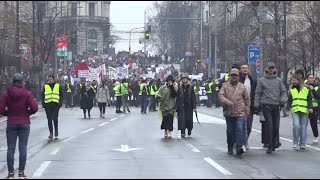 Protesti se nastavljaju; Stevandić: Za Srbiju stižu prelomni dani 26.01.2025.