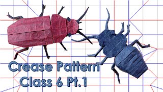 Origami Crease Pattern Class 6 (Part 1)