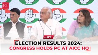 Election Results 2024: Congress holds press conference at AICC HQ, blames EVM | Haryana Results