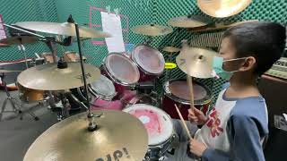 【嘉義爵士鼓教學】#林詠睿    黃品源   小薇     Drum Cover 莊漢章打擊工作室