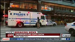 NYPD respond to possible explosion near Port Authority bus station