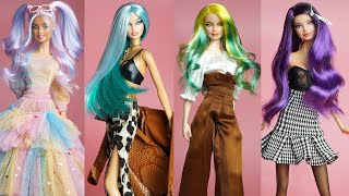 Doll Makeover Transformations 💕 Easy Barbie Doll Hairstyles Tutorial 💕 Fresh Hacks for Your Barbie