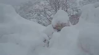 larbaa nath irathen sous la neige vive m'a kabylie