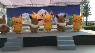 奇美博物館 Chimei Museum Pokemon Go safari eevee and pikachu in Tainan