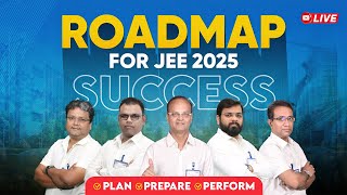 JEE 2025 Roadmap: Main (April) + Advanced 🚀 Tips for Students and Parents | live Q\u0026A Session