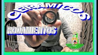 RODAMIENTOS CERÁMICOS BICICLETA MTB ESPAÑOL UNBOXING