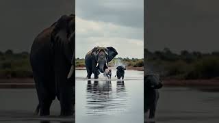 🐘 Слон врывается с некоторыми огромными фактами! 🐘 #животные #animals