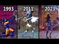 Evolution of Kitana's Fan Lift (1993-2023)