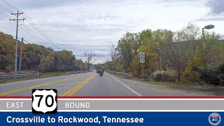 U.S. Route 70: Crossville to Rockwood - Tennessee | Drive America's Highways 🚙