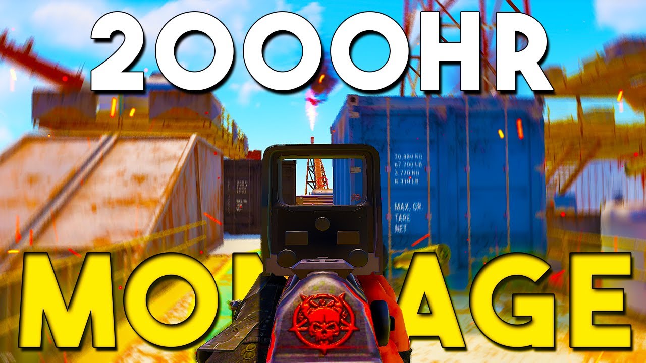 2000 Hours Rust Pvp Montage Youtube