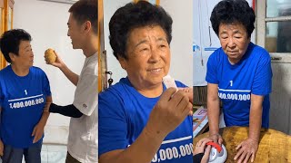 【田姥姥 Grandma Tian】姥，剩下的就交給妳了#搞笑 #姥姥的嘴到底有多碎