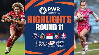 Round 11 Highlights | Premiership Women's Rugby 24/25