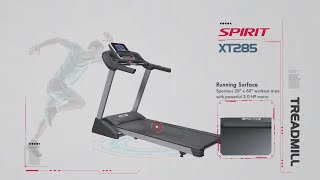 Spirit XT285 Treadmill | Fitness Direct