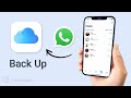 How to Backup WhatsApp Messages on iPhone (3 Ways)