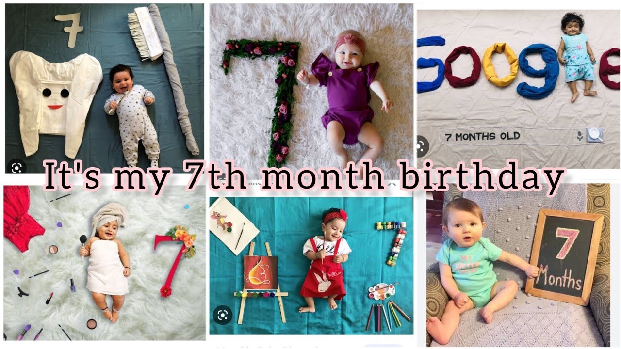 ||7 Month Baby Photoshoot Ideas At Home||baby Photoshoot Ideas||# ...