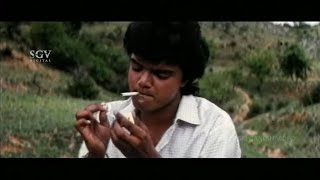 Abhilash Dwarakish Breaks Manager Car Glass | Best Scenes of Hrudaya Kallaru Kannada Movie
