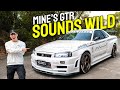 TERRORISING THE STREETS IN A $300,000 MINE'S R34 GT-R SKYLINE!