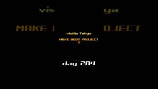 【vistlip Tohya】MAKE BODY PROJECT X ＃day204