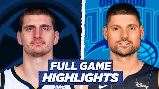 NUGGETS vs MAGIC FULL GAME HIGHLIGHTS | 2021 NBA SEASON