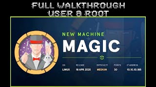 HackTheBox Magic Machine - Walkthrough