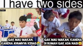 Moment Haru Siswa Bawa Pulang Makan Siang Gratis...😢