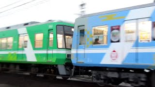 【復活!!】遠鉄2005F+2001F 上り第114列車 遠州西ヶ崎駅～積志駅 通過