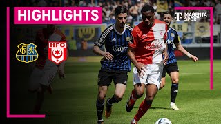 1. FC Saarbrücken - Hallescher FC | Highlights 3. Liga | MAGENTA SPORT