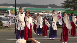 2013えひめYOSAKOI　前夜祭　『おおず瀬のはやみ蓮』