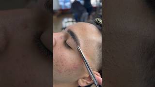 Eyebrow Trim ✂️🤨🔥 #barber #beardbrothers #beardgrooming #haircut #beardtrimming