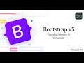 Bootstrap 5 - Creating Banner And Columns