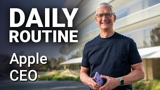 Tim Cook’s Daily Schedule
