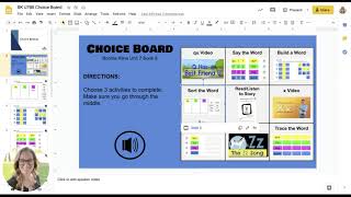 How to Use Choice Boards