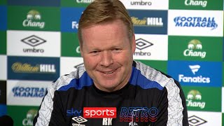 “A big mistake of my wife” - Ronald Koeman on his red Christmas tree whilst he was Everton manager