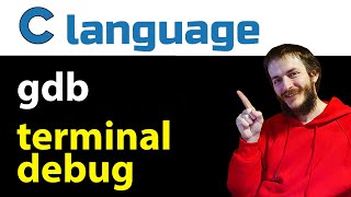 Debug in 'gdb' terminal: pause code execution
