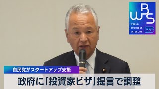 自民党がスタートアップ支援　政府に「投資家ビザ」提言で調整【WBS】（2023年5月8日）