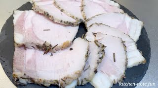 ローストポークの作り方・レシピ｜ミニダッチオーブンで作れるほったらかしレシピ｜Roast Pork Recipe