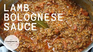 Lamb Bolognese Recipe | The Underground Cookery School